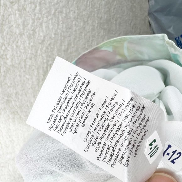 GANNI Watercolor Printed pleated georgette maxi skirt Size 38 NWT US 6 - Picture 13 of 15